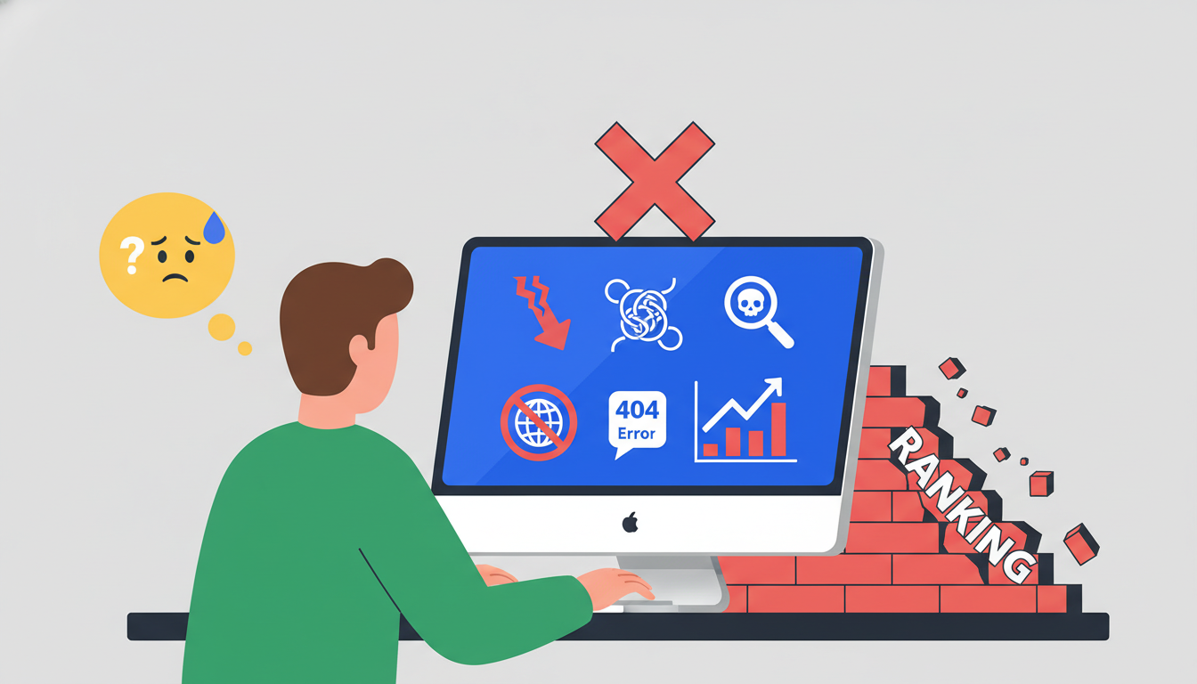 errores comunes de querer optimizar el sitio vos mismo seo